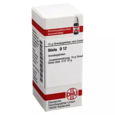 STICTA D 12 globuli, 10 g