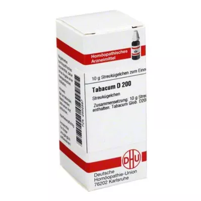 TABACUM D 200 globuli, 10 g TABACUM D 200 globuli, 10 g