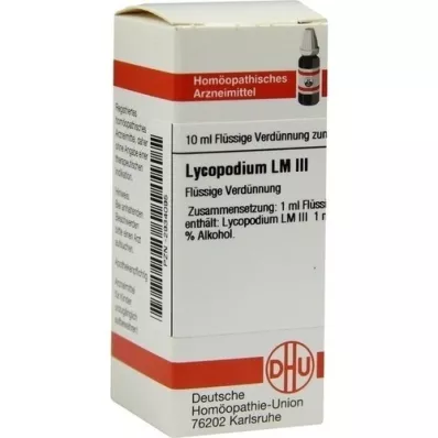 LYCOPODIUM LM III Diluizione, 10 ml