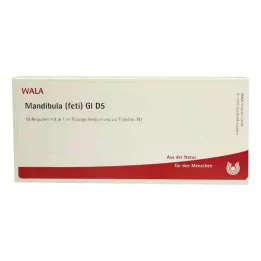 MANDIBULA feti GL D 5 fiale, 10X1 ml
