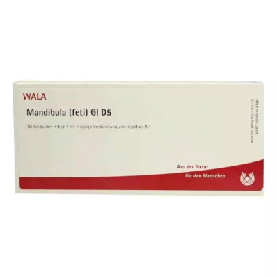 MANDIBULA feti GL D 5 fiale, 10X1 ml