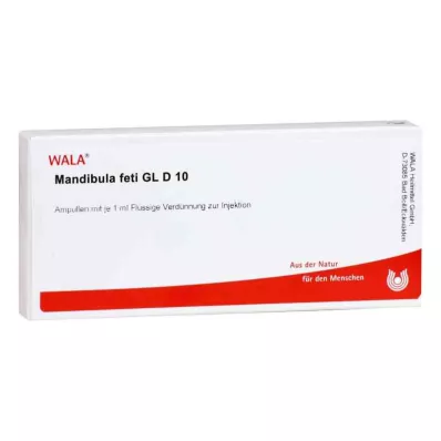 MANDIBULA feti GL D 10 fiale, 10X1 ml