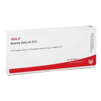 MAXILLA feti GL D 15 fiale, 10X1 ml MAXILLA feti GL D 15 fiale, 10X1 ml