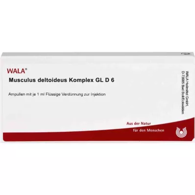 MUSCULUS DELTOIDEUS Complesso GL D 6 Fiale, 10X1 ml