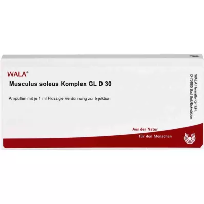 MUSCULUS SOLEUS Complesso GL D 30 fiale, 10X1 ml MUSCULUS SOLEUS Complesso GL D 30 fiale, 10X1 ml