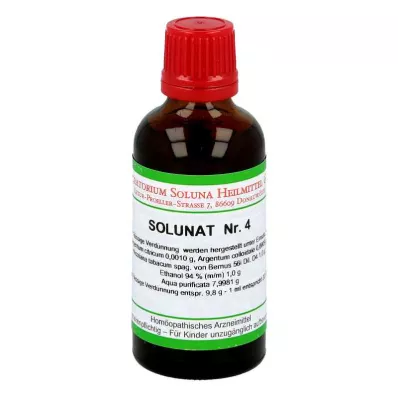 SOLUNAT No.4 gocce, 50 ml SOLUNAT No.4 gocce, 50 ml