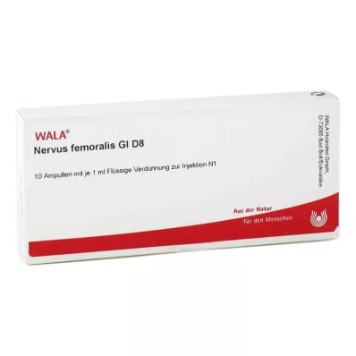 NERVUS FEMORALIS GL D 8 fiale, 10X1 ml NERVUS FEMORALIS GL D 8 fiale, 10X1 ml