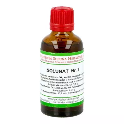 SOLUNAT No.7 gocce, 50 ml