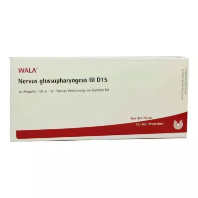 NERVUS GLOSSOPHARYNGEUS GL D 15 Fiale, 10X1 ml NERVUS GLOSSOPHARYNGEUS GL D 15 Fiale, 10X1 ml