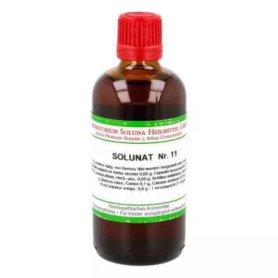 SOLUNAT No.11 gocce, 100 ml