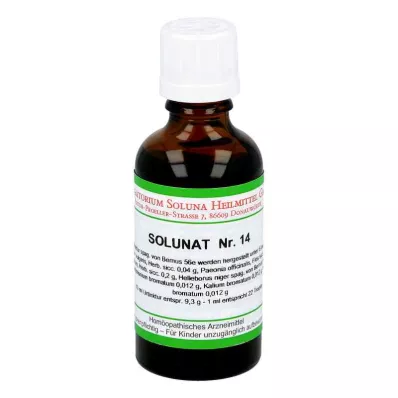 SOLUNAT No.14 gocce, 50 ml SOLUNAT No.14 gocce, 50 ml