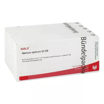 NERVUS OPTICUS GL D 6 fiale, 50X1 ml