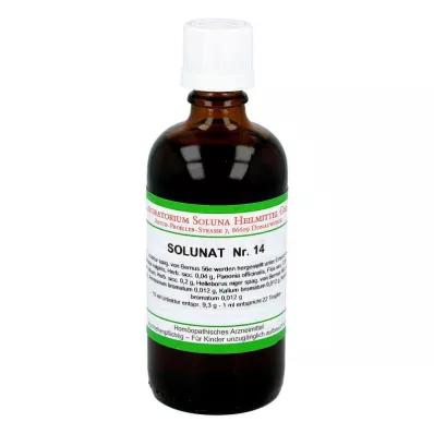 SOLUNAT N. 14 gocce, 100 ml