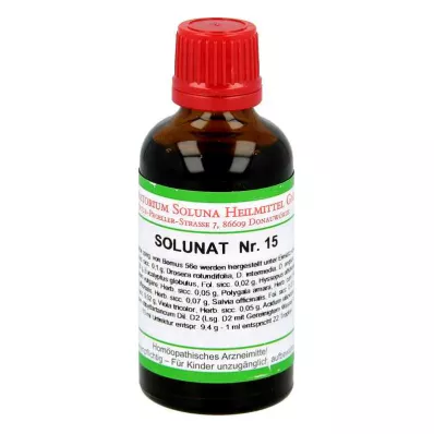 SOLUNAT No.15 gocce, 50 ml