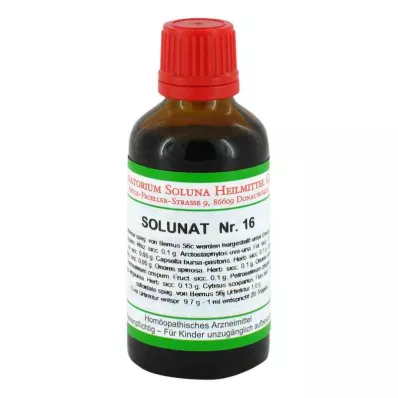 SOLUNAT No.16 gocce, 50 ml SOLUNAT No.16 gocce, 50 ml
