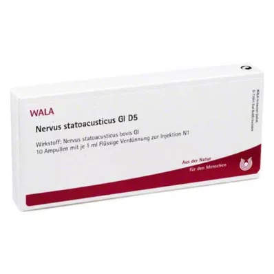 NERVUS STATOACUSTICUS GL D 5 fiale, 10X1 ml NERVUS STATOACUSTICUS GL D 5 fiale, 10X1 ml