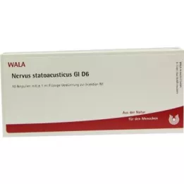 NERVUS STATOACUSTICUS GL D 6 Fiale, 10X1 ml