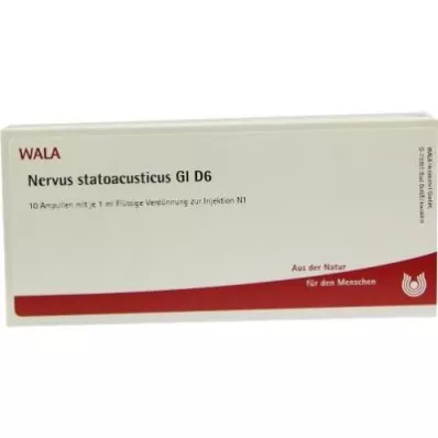 NERVUS STATOACUSTICUS GL D 6 Fiale, 10X1 ml NERVUS STATOACUSTICUS GL D 6 Fiale, 10X1 ml
