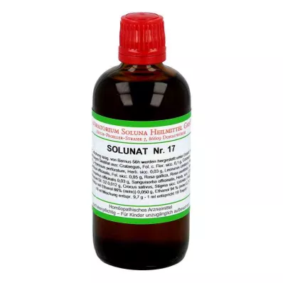 SOLUNAT N. 17 gocce, 100 ml