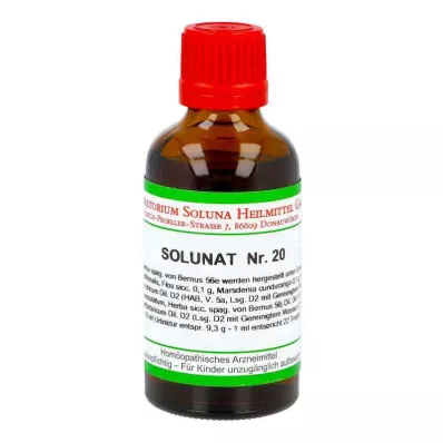 SOLUNAT N. 20 gocce, 50 ml