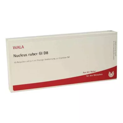 NUCLEUS ruber GL D 8 Fiale, 10X1 ml NUCLEUS ruber GL D 8 Fiale, 10X1 ml