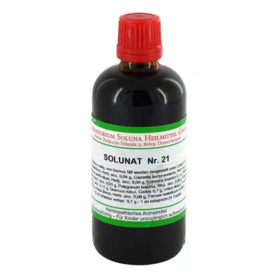 SOLUNAT N. 21 gocce, 100 ml