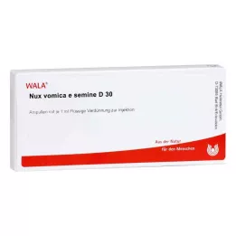 NUX VOMICA E semine D 30 fiale, 10X1 ml