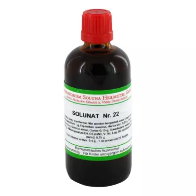 SOLUNAT No.22 gocce, 100 ml SOLUNAT No.22 gocce, 100 ml