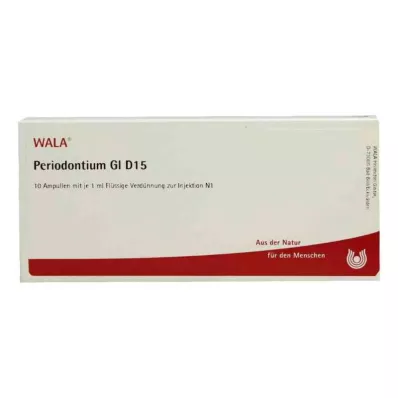 PERIODONTIUM GL D 15 Fiale, 10X1 ml