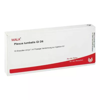 PLEXUS LUMBALIS GL D 6 Fiale, 10X1 ml