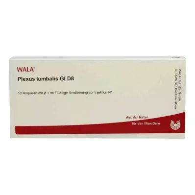 PLEXUS LUMBALIS GL D 8 fiale, 10X1 ml