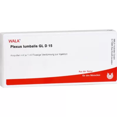 PLEXUS LUMBALIS GL D 15 Fiale, 10X1 ml