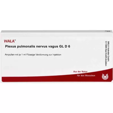 PLEXUS PULMONALIS Nervo vago GL D 6 fiale, 10X1 ml PLEXUS PULMONALIS Nervo vago GL D 6 fiale, 10X1 ml
