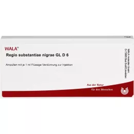 REGIO substantiae nigrae GL D 6 fiale, 10X1 ml