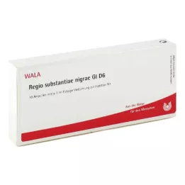REGIO substantiae nigrae GL D 6 fiale, 10X1 ml