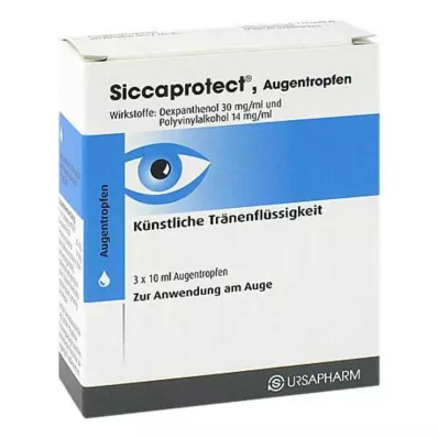 SICCAPROTECT Gocce oculari, 3X10 ml
