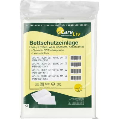 BETTSCHUTZEINLAGE Tessuto di spugna 40x50 cm, 1 pz