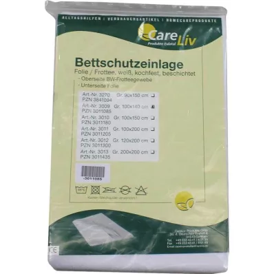 BETTSCHUTZEINLAGE Tessuto di spugna 100x140 cm, 1 pz