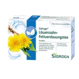 SIDROGA Bustina di filtro per tè al tarassaco, 20X1,5 g