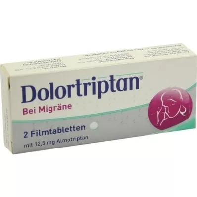 DOLORTRIPTAN per lemicrania Compresse rivestite con film, 2 pz