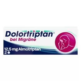 DOLORTRIPTAN per lemicrania Compresse rivestite con film, 2 pz