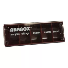 ANABOX Scatola da giorno rossa, 1 pz