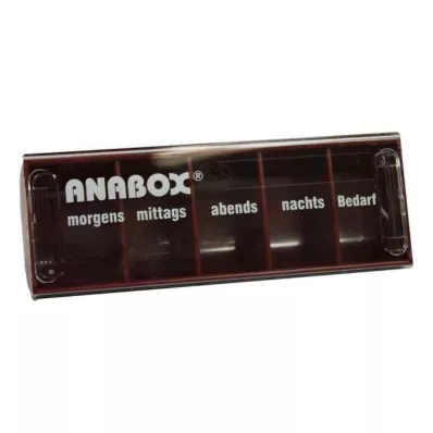 ANABOX Scatola da giorno rossa, 1 pz ANABOX Scatola da giorno rossa, 1 pz