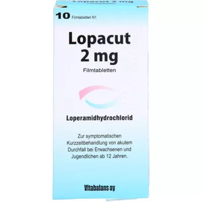 LOPACUT 2 mg compresse rivestite con film, 10 pz