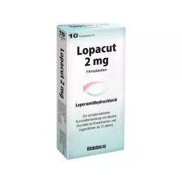 LOPACUT 2 mg compresse rivestite con film, 10 pz