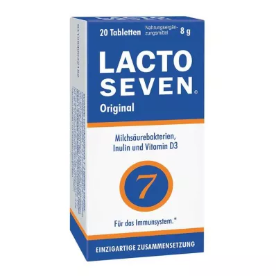 LACTO SEVEN Compresse, 20 pz LACTO SEVEN Compresse, 20 pz