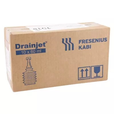 FREKA DRAINJET Soluzione salina 0,9% ISO, 10X60 ml