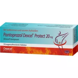 PANTOPRAZOL Dexcel Protect 20 mg compresse rivestite con enterici, 14 pz