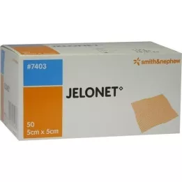JELONET Garza paraffinata 5x5 cm sterile peel pack, 50 pz