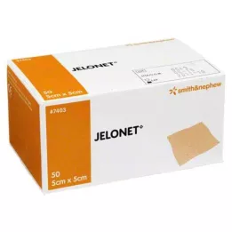 JELONET Garza paraffinata 5x5 cm sterile peel pack, 50 pz